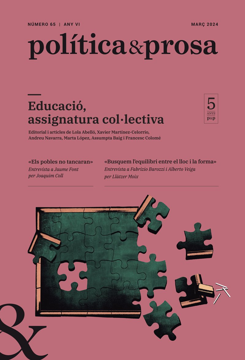 Núm. 65 | Març 2024. Educació, assignatura col·lectiva Núm. 65 | Març 2024. Educació, assignatura col·lectiva