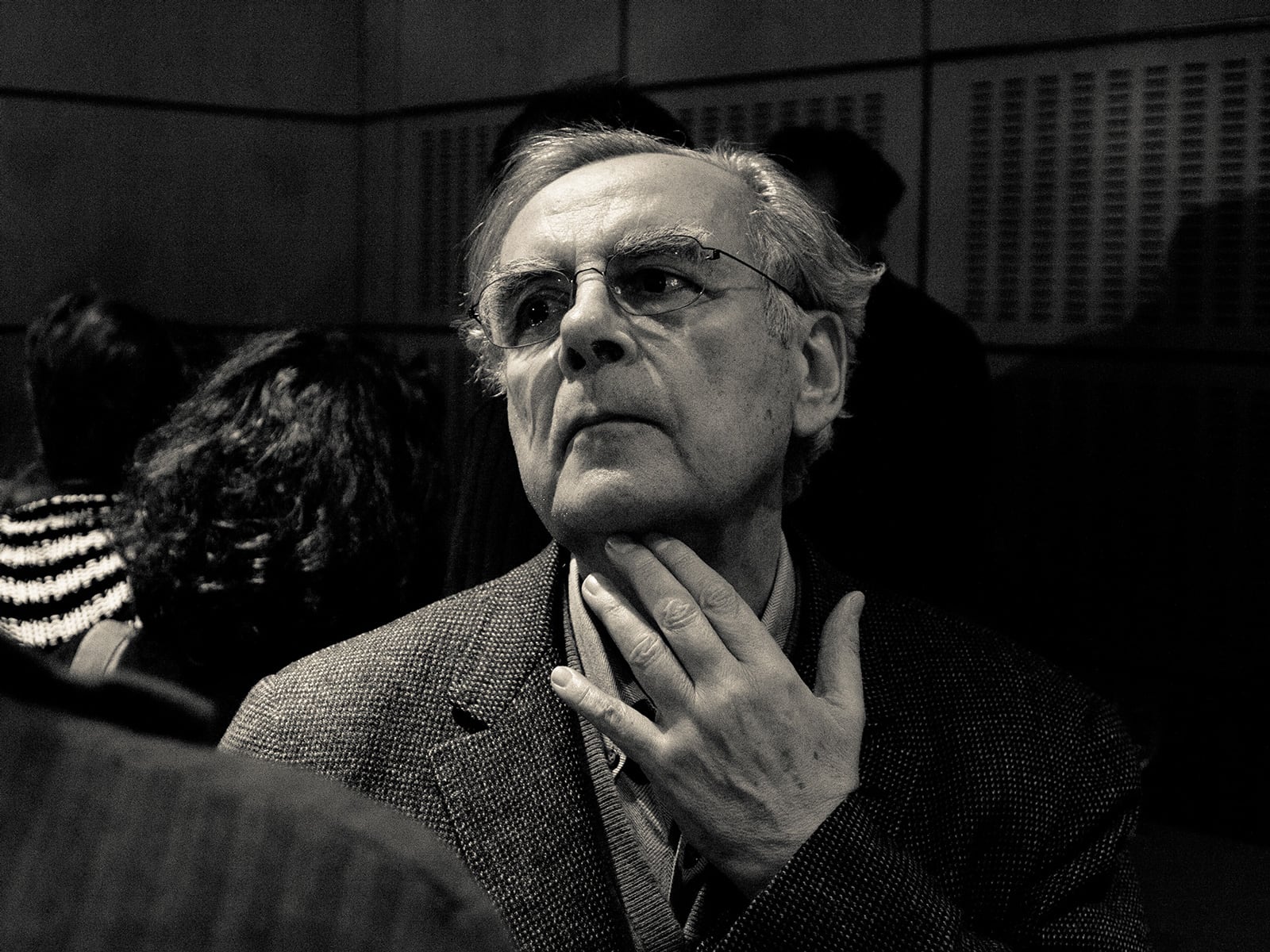 El periodista Bernard Pivot, l’any 2012. Fotografia de Philippe Moreau