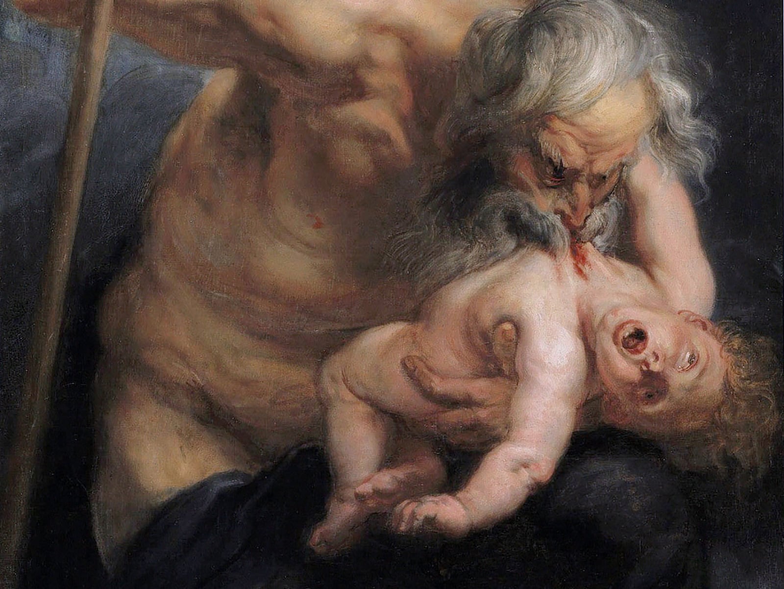 Saturn, de Peter Paul Rubens (1577 – 1640). Col·lecció Museu del Prado
