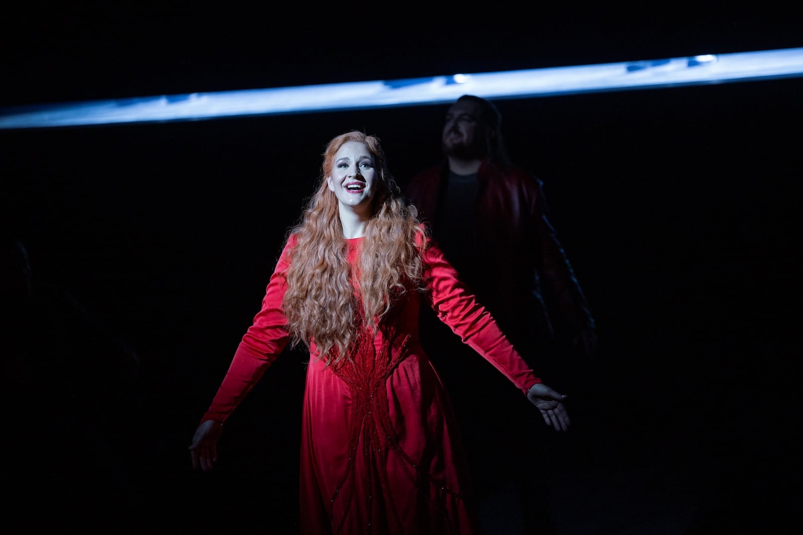 Lise Davidsen a 'Tristan und Isolde', al Liceu. Fotografia de Sergi Panizo.
