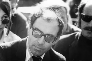 El cineasta Jean-Luc Godard a Berkeley l’any 1968. Fotografia de Gary Stevens