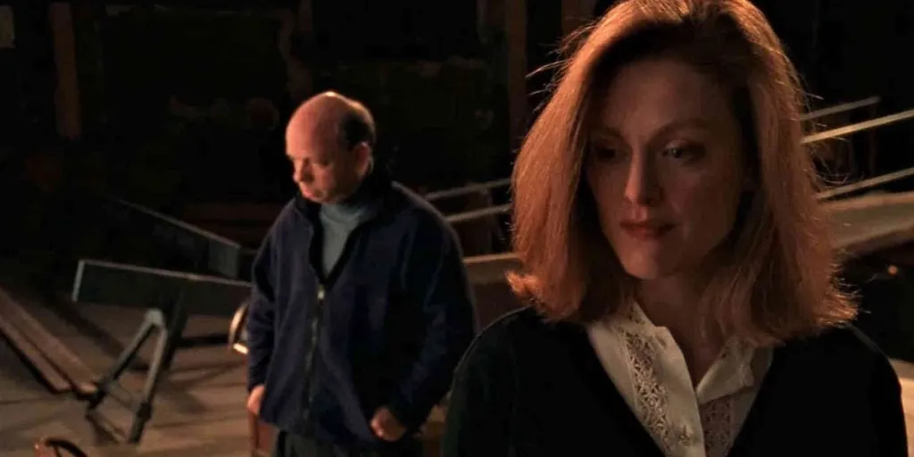 Wallace Shawn a <em>Vania en la calle42</em>, dirigida per Louis Malle, 1994. Channel Foour Films.
