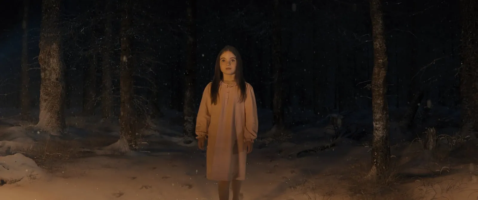 Delaney Anne Cuthbert a El día de la revelación, darrer film de Steven Spielberg. Fotografia promocional de Universal Pictures.